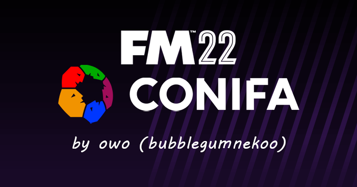 База данных CONIFA v1.0 для FM22