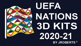 3D форма UEFA Nations 2021