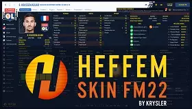 Heffem Skin V2 для FM22 (исправлены ошибки)