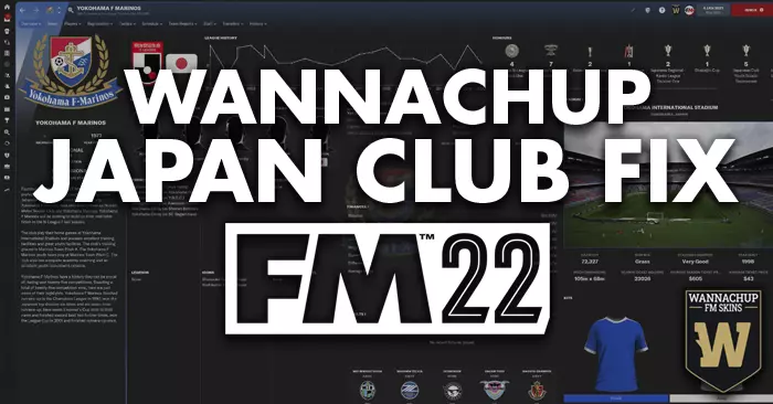 Исправление Wannachup Japan Club