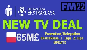 Польская Экстракласа - новая телевизионная сделка + повышение/понижение в классе