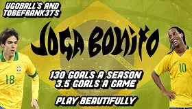 FM22 Samba Soccer | 2-3-3-2 Joga Bonito | OVER 130+ Goals