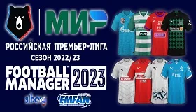 Russia - Premier League 2022-23 SS'Kits by siborg FMFan 1.1.0