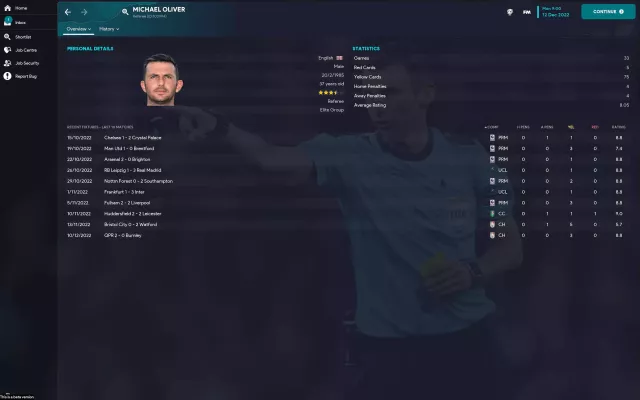 FM 2023 Backgrounds - Referees Pack