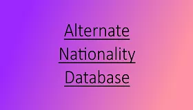 Alternate Nationality FM23 Database