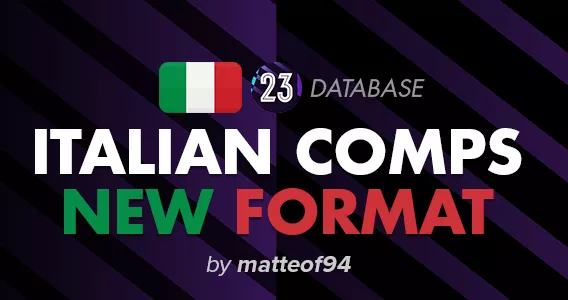 FM23 Чемпионат Италии новый формат