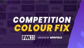 Competition Colour Fix for Football Manager 2023