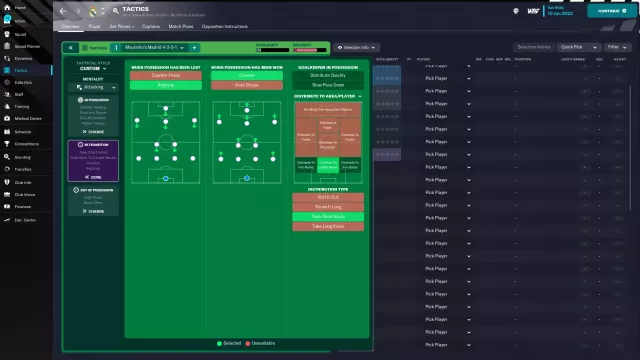 José Mourinho's Perfect 4-2-3-1 FM23 Tactics