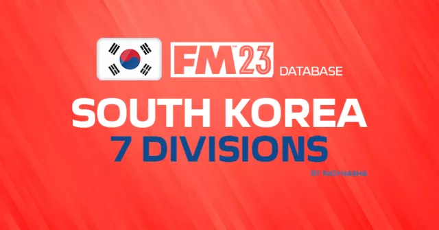 FM23 Лига Южной Кореи (7 дивизионов)