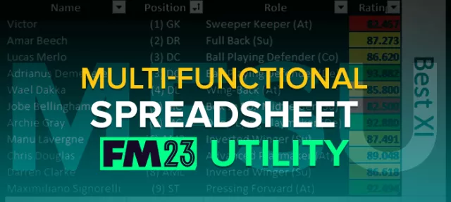 FM23 Многофункциональная утилита для работы с электронными таблицами