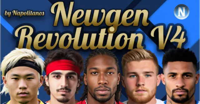 Newgen Revolution V4 Update - AI Generated facepack