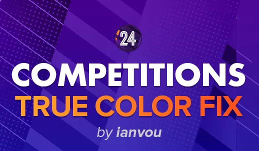 FM24 Competitions True Color Fix