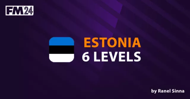 FM24 Эстония Полная пирамида - 6 активированных уровней