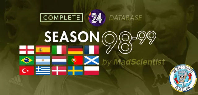 База данных бросков сезона 1998-99 для FM24 [Сохранение]