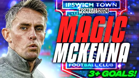 Тактика МакКенны MAGIC 4-2-3-1 FM24! (3+ гола за игру!)