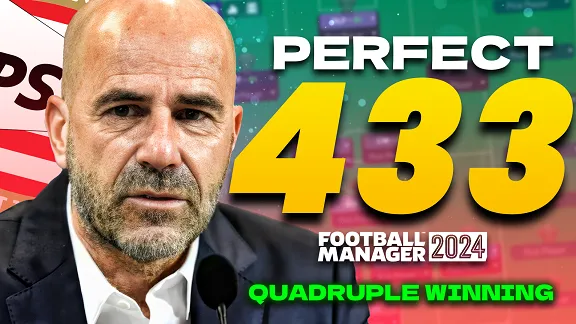 Тактика Петера Босза PERFECT 433 FM24! | Football Manager 2024