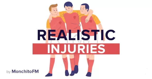 FM24 Realistic Injuries V1.2 by MonchitoFM