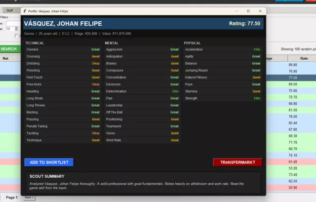 FM26 Footy Scout v2.1 Free
